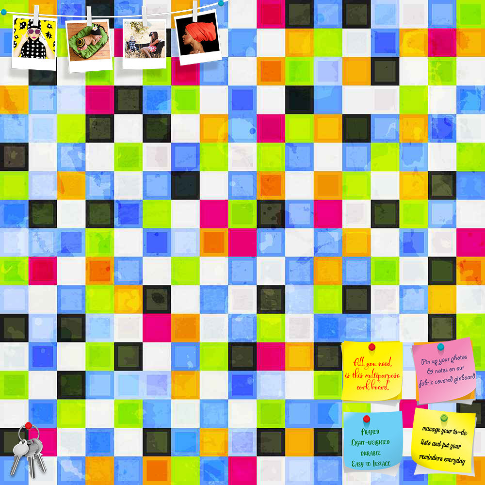 ArtzFolio Grunge Squares D2 Printed Bulletin Board Notice Pin Board Soft Board | Frameless-Bulletin Boards Frameless-AZSAO19280232BLB_FL_L-Image Code 5007375 Vishnu Image Folio Pvt Ltd, IC 5007375, ArtzFolio, Bulletin Boards Frameless, Abstract, Digital Art, grunge, squares, d2, printed, bulletin, board, notice, pin, soft, frameless, colored, seamless, pattern, effect, pin up board, push pin board, extra large cork board, big pin board, notice board, small bulletin board, cork board, wall notice board, gian