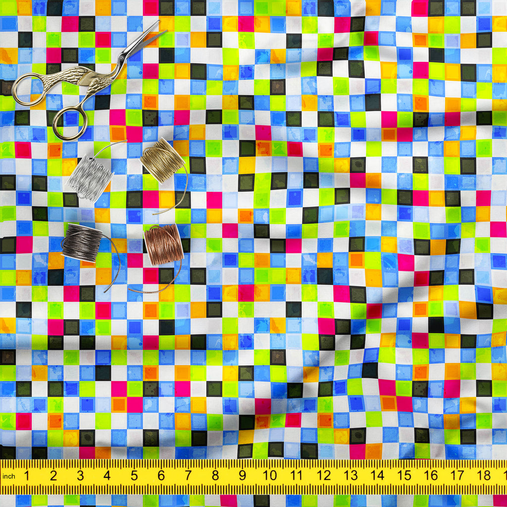 Grunge Squares D2 Upholstery Fabric by Metre | For Sofa, Curtains, Cushions, Furnishing, Craft, Dress Material-Upholstery Fabrics-FAB_RW-IC 5007375 IC 5007375, Abstract Expressionism, Abstracts, Art and Paintings, Black and White, Decorative, Digital, Digital Art, Geometric, Geometric Abstraction, Graphic, Hipster, Holidays, Illustrations, Modern Art, Patterns, Pop Art, Retro, Semi Abstract, Signs, Signs and Symbols, White, grunge, squares, d2, upholstery, fabric, by, metre, for, sofa, curtains, cushions, f