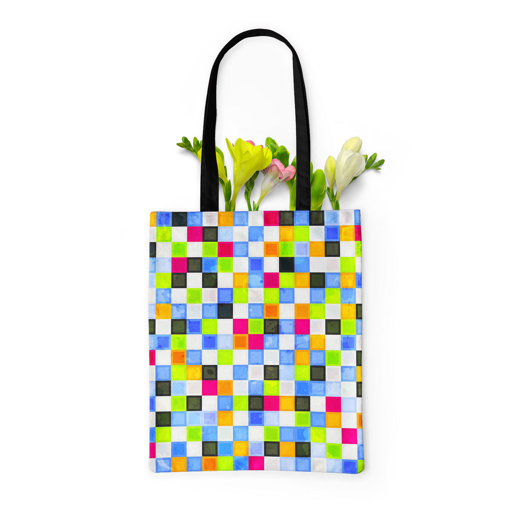 Grunge Squares D2 Tote Bag Shoulder Purse | Multipurpose-Tote Bags Basic-TOT_FB_BS-IC 5007375 IC 5007375, Abstract Expressionism, Abstracts, Art and Paintings, Black and White, Decorative, Digital, Digital Art, Geometric, Geometric Abstraction, Graphic, Hipster, Holidays, Illustrations, Modern Art, Patterns, Pop Art, Retro, Semi Abstract, Signs, Signs and Symbols, White, grunge, squares, d2, tote, bag, shoulder, purse, multipurpose, abstract, art, artistic, artwork, backdrop, background, banner, blue, brigh