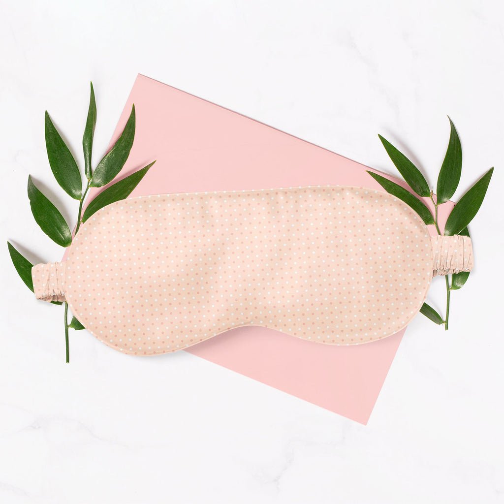 Pink Polka Dots Sleeping Eye Pad Blackout Eye Cover | Soft Anti-Allergic Eco-Friendly Natural Mulberry Silk Fabric-Sleep Masks-MSK_SL_BS-IC 5007376 IC 5007376, Abstract Expressionism, Abstracts, Art and Paintings, Black, Black and White, Books, Circle, Decorative, Digital, Digital Art, Dots, Geometric, Geometric Abstraction, Graphic, Holidays, Illustrations, Modern Art, Patterns, Semi Abstract, Signs, Signs and Symbols, White, pink, polka, sleeping, eye, pad, blackout, cover, soft, anti-allergic, eco-friend