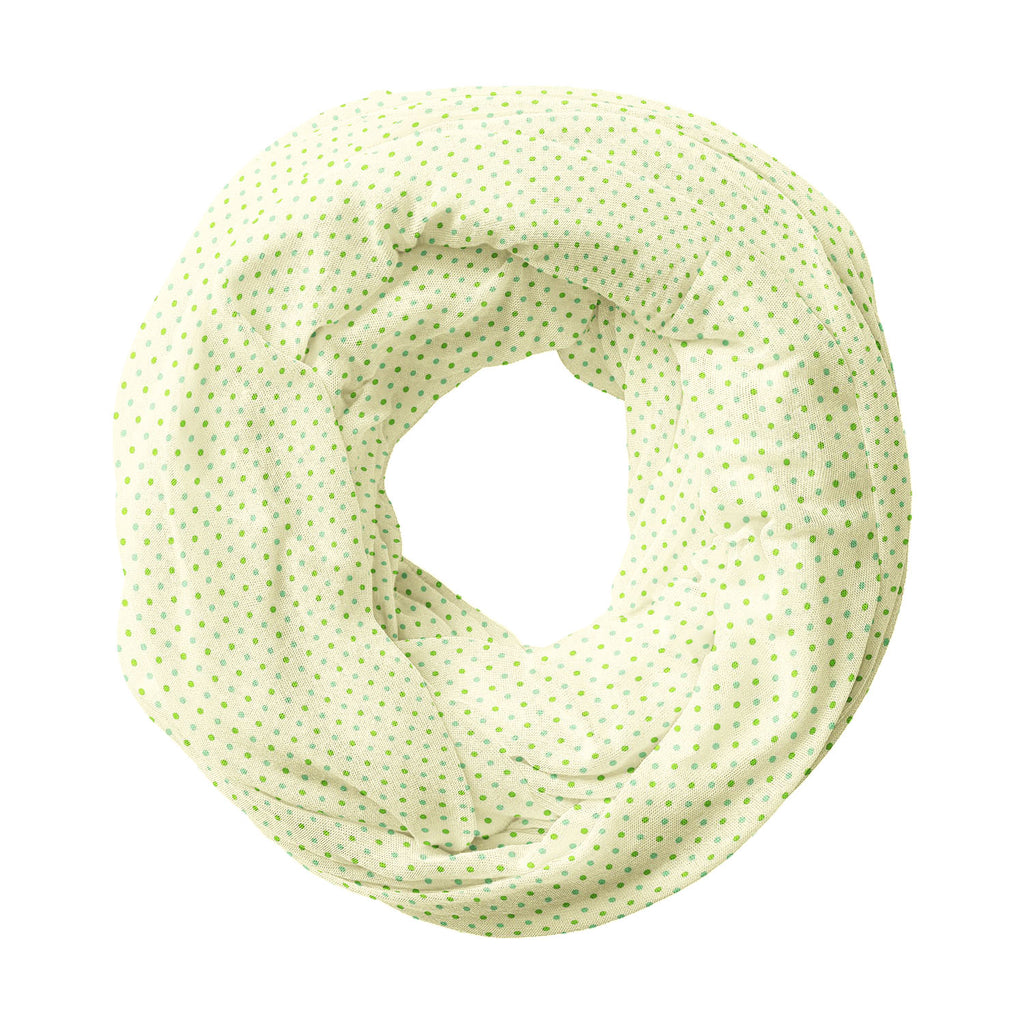 Green Polka Dots Printed Wraparound Infinity Loop Scarf | Girls & Women | Soft Poly Fabric-Scarfs Infinity Loop-SCF_FB_LP-IC 5007377 IC 5007377, Abstract Expressionism, Abstracts, Art and Paintings, Black, Black and White, Books, Circle, Decorative, Digital, Digital Art, Dots, Geometric, Geometric Abstraction, Graphic, Holidays, Illustrations, Modern Art, Patterns, Semi Abstract, Signs, Signs and Symbols, White, green, polka, printed, wraparound, infinity, loop, scarf, girls, women, soft, poly, fabric, patt