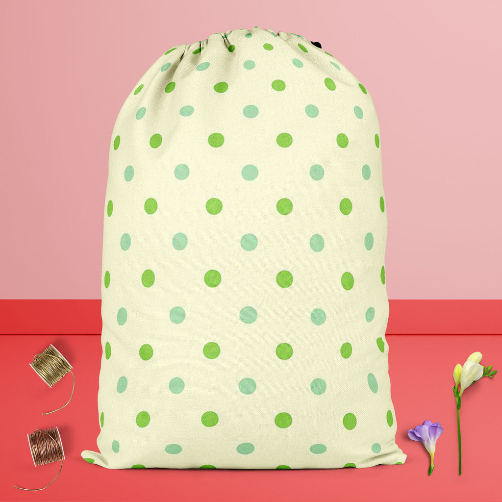 Green Polka Dots Reusable Sack Bag | Bag for Gym, Storage, Vegetable & Travel-Drawstring Sack Bags-SCK_FB_DS-IC 5007377 IC 5007377, Abstract Expressionism, Abstracts, Art and Paintings, Black, Black and White, Books, Circle, Decorative, Digital, Digital Art, Dots, Geometric, Geometric Abstraction, Graphic, Holidays, Illustrations, Modern Art, Patterns, Semi Abstract, Signs, Signs and Symbols, White, green, polka, reusable, sack, bag, for, gym, storage, vegetable, travel, pattern, wallpaper, scrapbook, abstr