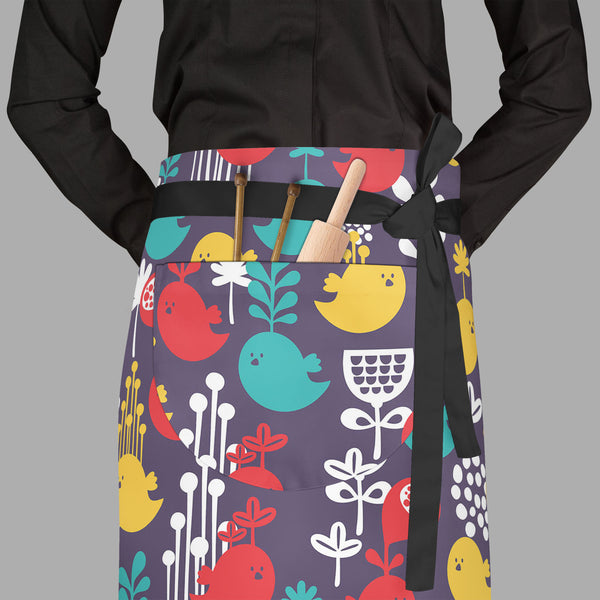 Cartoon Birds Apron | Adjustable, Free Size & Waist Tiebacks-Aprons Waist to Feet-APR_WS_FT-IC 5007378 IC 5007378, Abstract Expressionism, Abstracts, Ancient, Animals, Animated Cartoons, Art and Paintings, Birds, Botanical, Caricature, Cartoons, Decorative, Digital, Digital Art, Floral, Flowers, Graphic, Historical, Illustrations, Love, Medieval, Modern Art, Nature, Patterns, Retro, Romance, Scenic, Seasons, Semi Abstract, Signs, Signs and Symbols, Vintage, cartoon, full-length, waist, to, feet, apron, poly