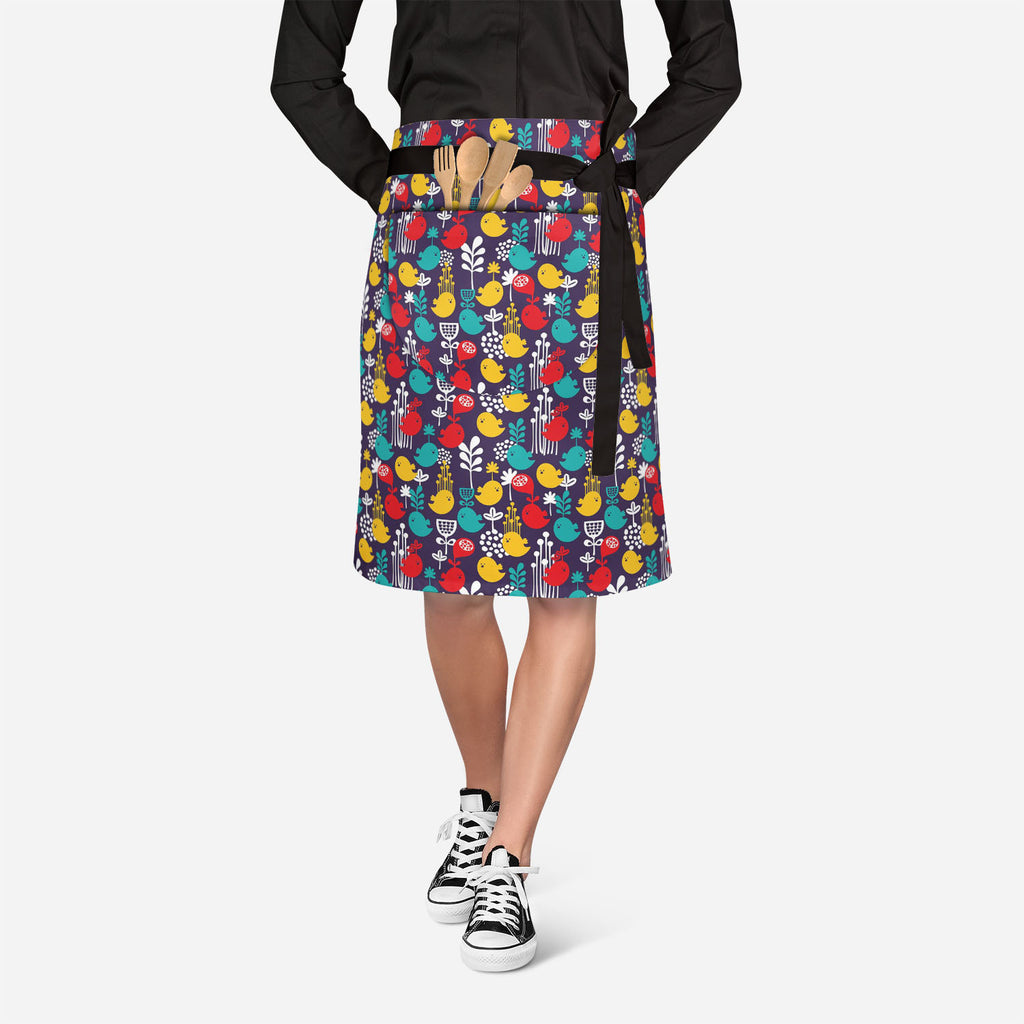 Cartoon Birds Apron | Adjustable, Free Size & Waist Tiebacks-Apron Waist to Feet-APR_WS_KN-IC 5007378 IC 5007378, Abstract Expressionism, Abstracts, Ancient, Animals, Animated Cartoons, Art and Paintings, Birds, Botanical, Caricature, Cartoons, Decorative, Digital, Digital Art, Floral, Flowers, Graphic, Historical, Illustrations, Love, Medieval, Modern Art, Nature, Patterns, Retro, Romance, Scenic, Seasons, Semi Abstract, Signs, Signs and Symbols, Vintage, cartoon, apron, adjustable, free, size, waist, tieb