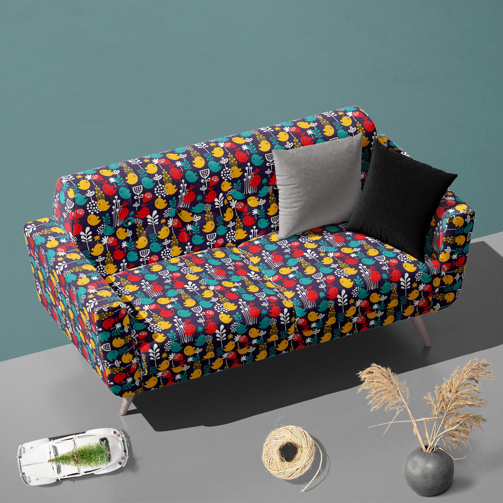 Cartoon Birds Sofa Fabric by Metre | Upholstery For Sofa, Curtains & Cushions-Sofa Fabrics-SOF_FB-IC 5007378 IC 5007378, Abstract Expressionism, Abstracts, Ancient, Animals, Animated Cartoons, Art and Paintings, Birds, Botanical, Caricature, Cartoons, Decorative, Digital, Digital Art, Floral, Flowers, Graphic, Historical, Illustrations, Love, Medieval, Modern Art, Nature, Patterns, Retro, Romance, Scenic, Seasons, Semi Abstract, Signs, Signs and Symbols, Vintage, cartoon, sofa, fabric, by, metre, upholstery