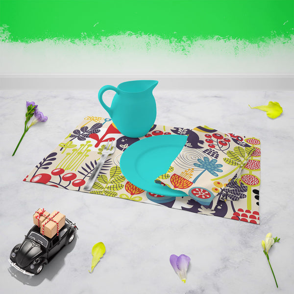 Birds & Flowers D5 Table Napkin-Table Napkins-NAP_TB-IC 5007379 IC 5007379, Abstract Expressionism, Abstracts, Ancient, Animals, Animated Cartoons, Birds, Botanical, Caricature, Cartoons, Decorative, Digital, Digital Art, Floral, Flowers, Graphic, Historical, Illustrations, Love, Medieval, Modern Art, Nature, Patterns, Retro, Romance, Scenic, Seasons, Semi Abstract, Signs, Signs and Symbols, Vintage, d5, table, napkin, for, dining, center, poly, cotton, fabric, abstract, animal, backdrop, background, beauti