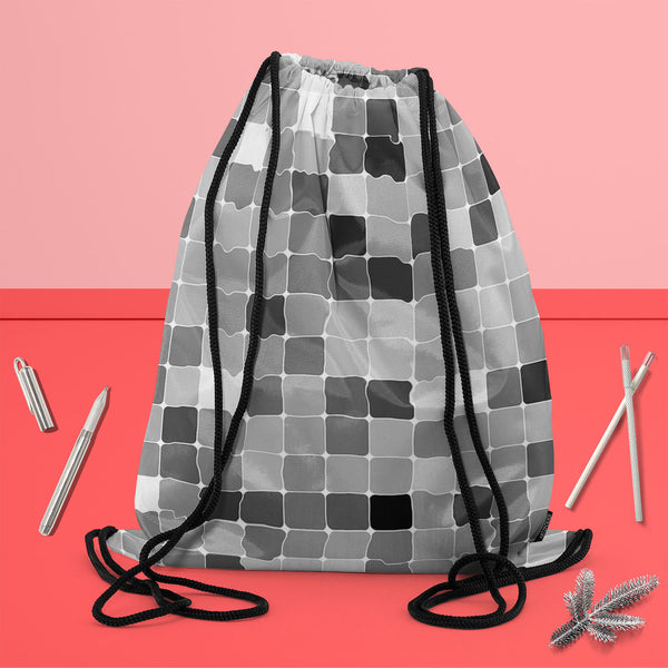 Black & White Square Backpack for Students | College & Travel Bag-Backpacks-BPK_FB_DS-IC 5007380 IC 5007380, Abstract Expressionism, Abstracts, Art and Paintings, Black, Black and White, Books, Decorative, Digital, Digital Art, Fashion, Geometric, Geometric Abstraction, Graphic, Illustrations, Modern Art, Patterns, Retro, Semi Abstract, Signs, Signs and Symbols, White, square, canvas, backpack, for, students, college, travel, bag, abstract, album, art, artistic, backdrop, background, book, cover, creative, 