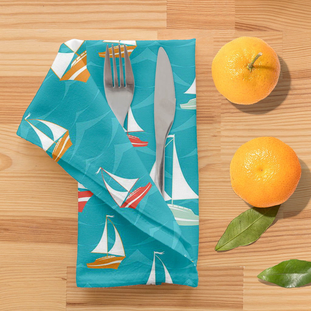 Yacht Table Napkin-Table Napkins-NAP_TB-IC 5007381 IC 5007381, Ancient, Animated Cartoons, Automobiles, Boats, Caricature, Cartoons, Drawing, Flags, Historical, Holidays, Medieval, Nature, Nautical, Patterns, Retro, Scenic, Transportation, Travel, Vehicles, Vintage, yacht, table, napkin, pattern, seamless, sea, adventure, background, boat, cartoon, earth, fabric, flag, fun, holiday, marine, ocean, paper, print, repeating, sail, sailboat, sailing, sailor, seamlessly, ship, summer, swimming, textile, texture,