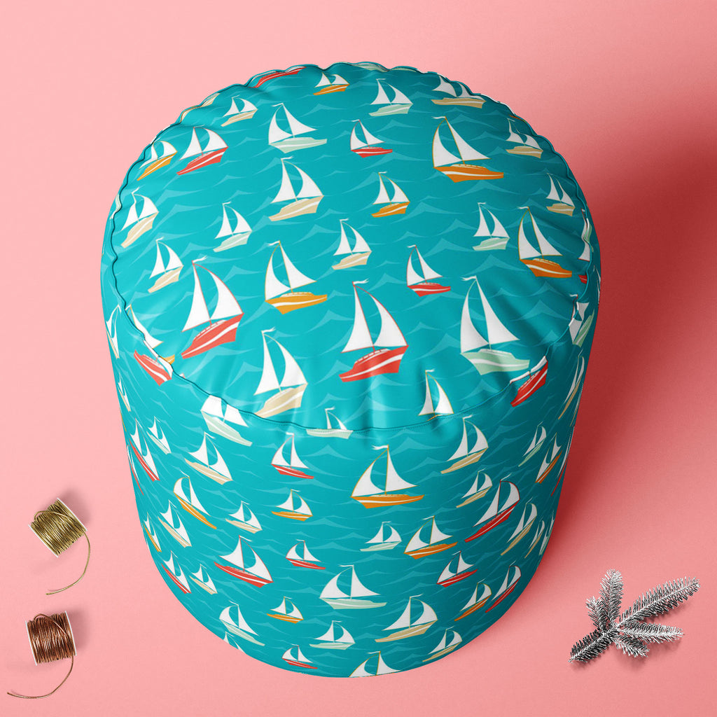 Yacht Footstool Footrest Puffy Pouffe Ottoman Bean Bag | Canvas Fabric-Footstools-FST_CB_BN-IC 5007381 IC 5007381, Ancient, Animated Cartoons, Automobiles, Boats, Caricature, Cartoons, Drawing, Flags, Historical, Holidays, Medieval, Nature, Nautical, Patterns, Retro, Scenic, Transportation, Travel, Vehicles, Vintage, yacht, footstool, footrest, puffy, pouffe, ottoman, bean, bag, canvas, fabric, pattern, seamless, sea, adventure, background, boat, cartoon, earth, flag, fun, holiday, marine, ocean, paper, pri