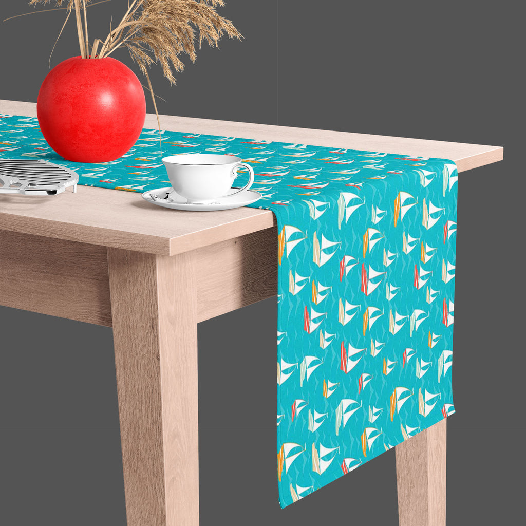 Yacht Table Runner-Table Runners-RUN_TB-IC 5007381 IC 5007381, Ancient, Animated Cartoons, Automobiles, Boats, Caricature, Cartoons, Drawing, Flags, Historical, Holidays, Medieval, Nature, Nautical, Patterns, Retro, Scenic, Transportation, Travel, Vehicles, Vintage, yacht, table, runner, pattern, seamless, sea, adventure, background, boat, cartoon, earth, fabric, flag, fun, holiday, marine, ocean, paper, print, repeating, sail, sailboat, sailing, sailor, seamlessly, ship, summer, swimming, textile, texture,