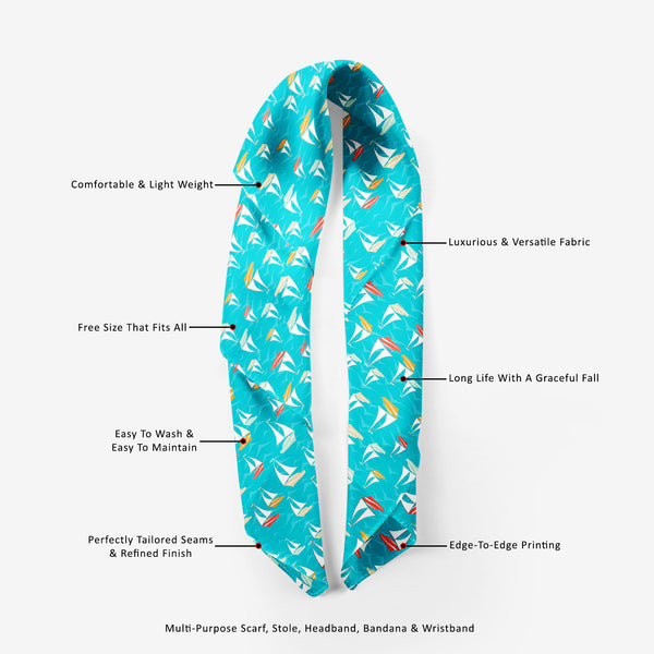 Yacht Printed Scarf | Neckwear Balaclava | Girls & Women | Soft Poly Fabric-Scarfs Basic-SCF_FB_BS-IC 5007381 IC 5007381, Ancient, Animated Cartoons, Automobiles, Boats, Caricature, Cartoons, Drawing, Flags, Historical, Holidays, Medieval, Nature, Nautical, Patterns, Retro, Scenic, Transportation, Travel, Vehicles, Vintage, yacht, printed, scarf, neckwear, balaclava, girls, women, soft, poly, fabric, pattern, seamless, sea, adventure, background, boat, cartoon, earth, flag, fun, holiday, marine, ocean, pape