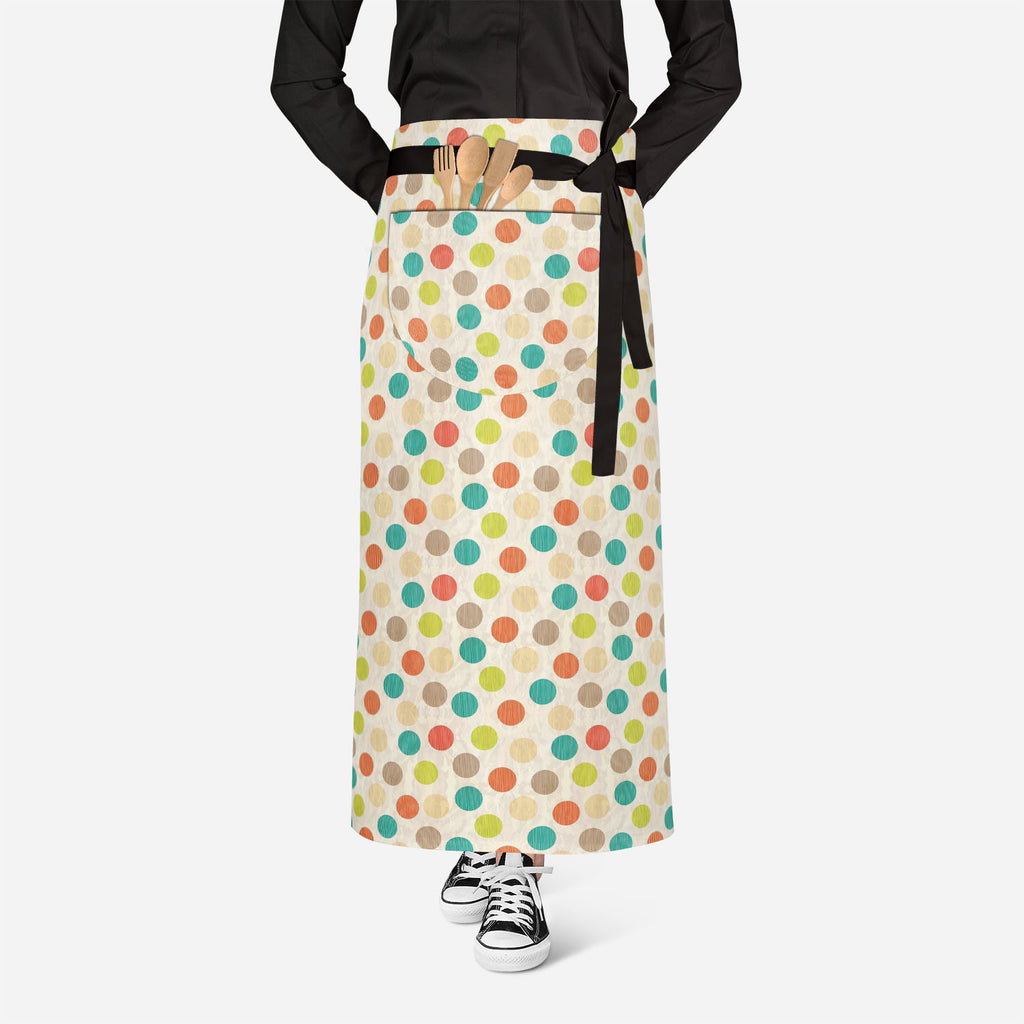 Retro Circles Apron | Adjustable, Free Size & Waist Tiebacks-Aprons Waist to Knee-APR_WS_FT-IC 5007382 IC 5007382, Abstract Expressionism, Abstracts, Ancient, Art and Paintings, Black and White, Circle, Decorative, Digital, Digital Art, Fashion, Geometric, Geometric Abstraction, Graphic, Historical, Illustrations, Medieval, Modern Art, Patterns, Retro, Semi Abstract, Signs, Signs and Symbols, Vintage, White, circles, apron, adjustable, free, size, waist, tiebacks, background, abstract, art, backdrop, beauty