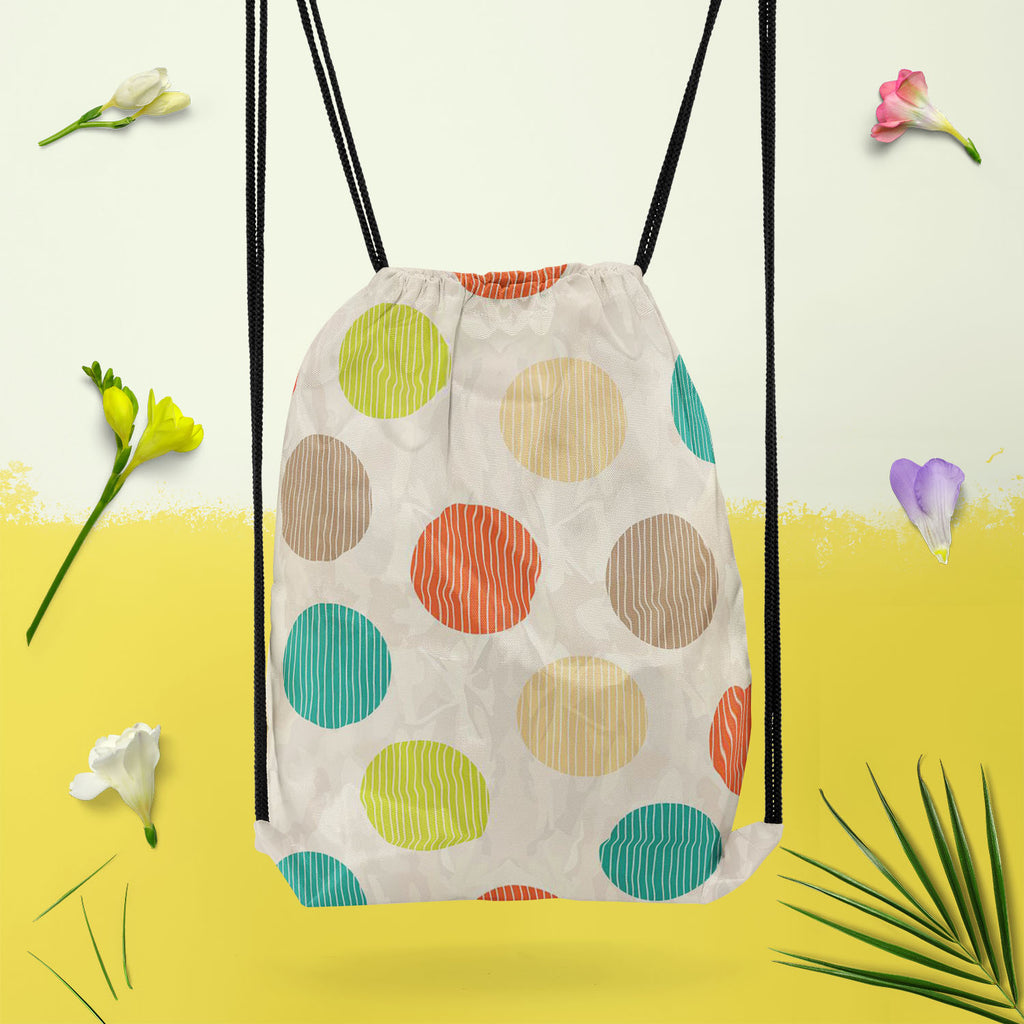 Retro Circles Backpack for Students | College & Travel Bag-Backpacks-BPK_FB_DS-IC 5007382 IC 5007382, Abstract Expressionism, Abstracts, Ancient, Art and Paintings, Black and White, Circle, Decorative, Digital, Digital Art, Fashion, Geometric, Geometric Abstraction, Graphic, Historical, Illustrations, Medieval, Modern Art, Patterns, Retro, Semi Abstract, Signs, Signs and Symbols, Vintage, White, circles, backpack, for, students, college, travel, bag, background, abstract, art, backdrop, beauty, colorful, de