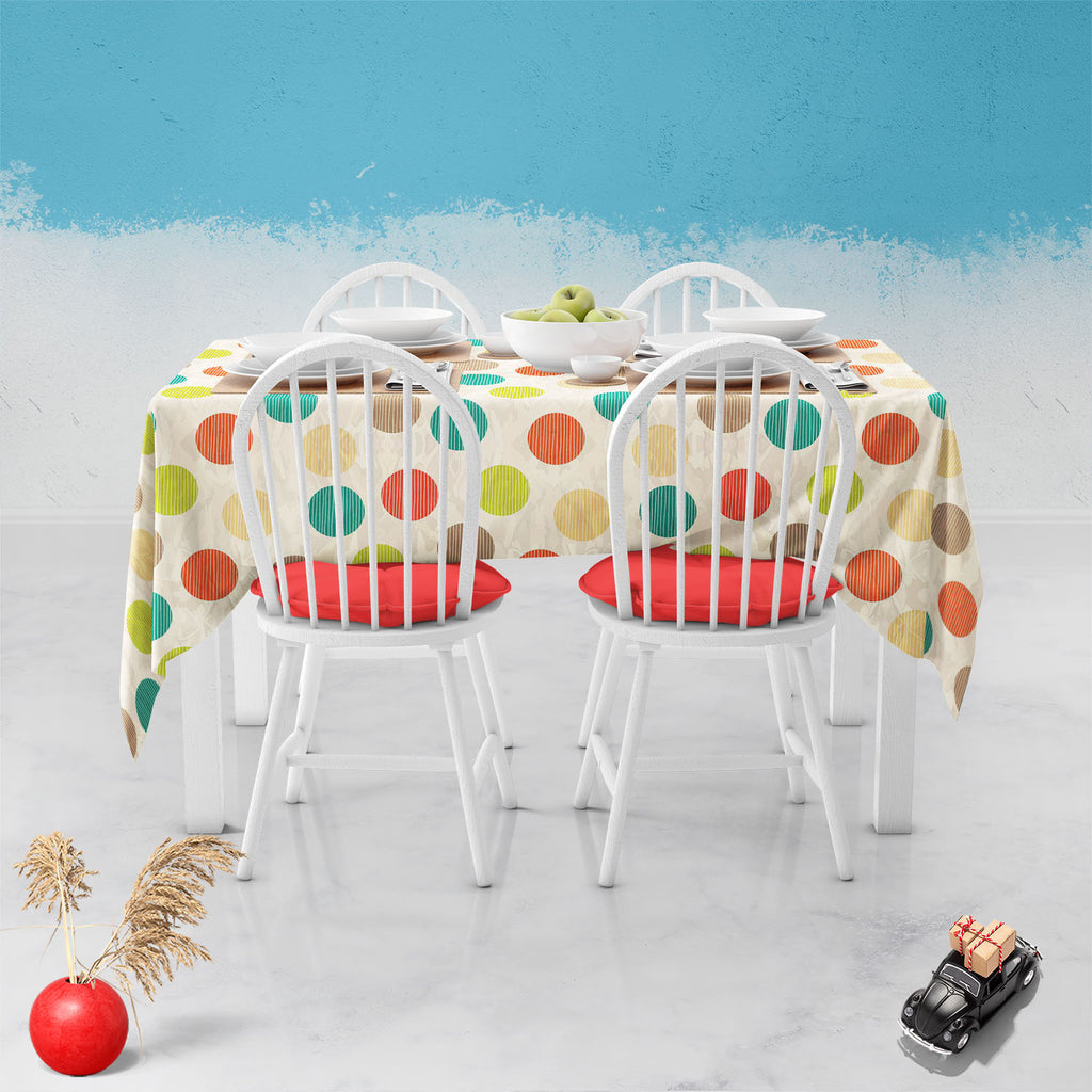 Retro Circles Table Cloth Cover-Table Covers-CVR_TB_NR-IC 5007382 IC 5007382, Abstract Expressionism, Abstracts, Ancient, Art and Paintings, Black and White, Circle, Decorative, Digital, Digital Art, Fashion, Geometric, Geometric Abstraction, Graphic, Historical, Illustrations, Medieval, Modern Art, Patterns, Retro, Semi Abstract, Signs, Signs and Symbols, Vintage, White, circles, table, cloth, cover, background, abstract, art, backdrop, beauty, colorful, decor, decoration, design, elegance, element, fabric