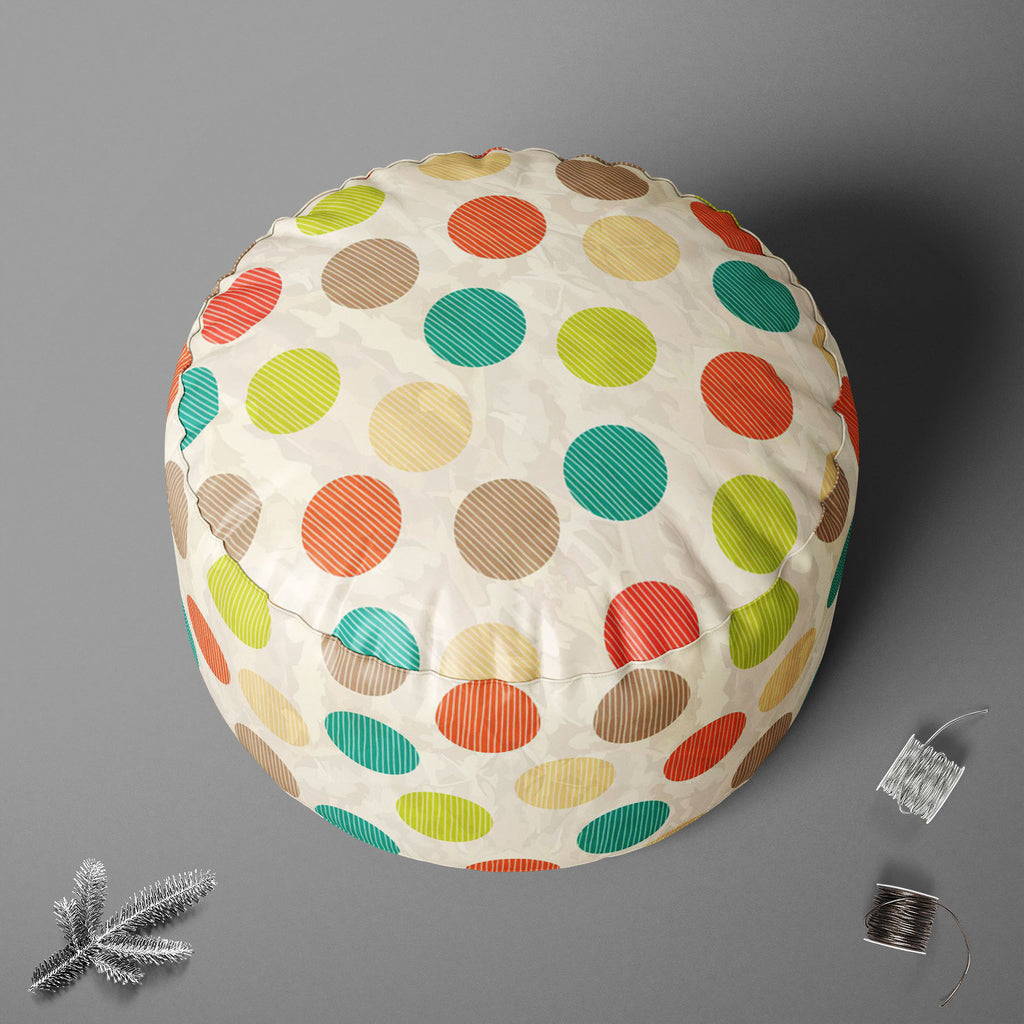 Retro Circles Footstool Footrest Puffy Pouffe Ottoman Bean Bag | Canvas Fabric-Footstools-FST_CB_BN-IC 5007382 IC 5007382, Abstract Expressionism, Abstracts, Ancient, Art and Paintings, Black and White, Circle, Decorative, Digital, Digital Art, Fashion, Geometric, Geometric Abstraction, Graphic, Historical, Illustrations, Medieval, Modern Art, Patterns, Retro, Semi Abstract, Signs, Signs and Symbols, Vintage, White, circles, footstool, footrest, puffy, pouffe, ottoman, bean, bag, canvas, fabric, background,
