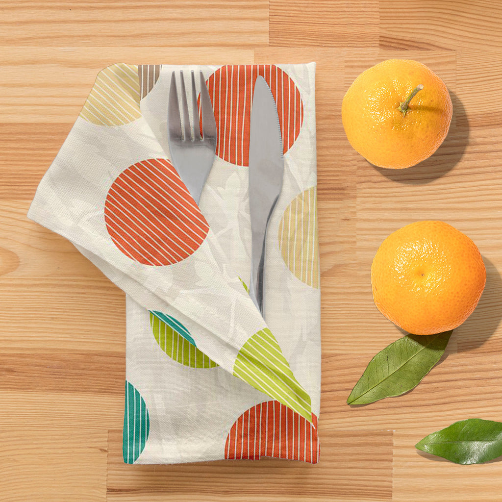 Retro Circles Table Napkin-Table Napkins-NAP_TB-IC 5007382 IC 5007382, Abstract Expressionism, Abstracts, Ancient, Art and Paintings, Black and White, Circle, Decorative, Digital, Digital Art, Fashion, Geometric, Geometric Abstraction, Graphic, Historical, Illustrations, Medieval, Modern Art, Patterns, Retro, Semi Abstract, Signs, Signs and Symbols, Vintage, White, circles, table, napkin, background, abstract, art, backdrop, beauty, colorful, decor, decoration, design, elegance, element, fabric, funky, grun