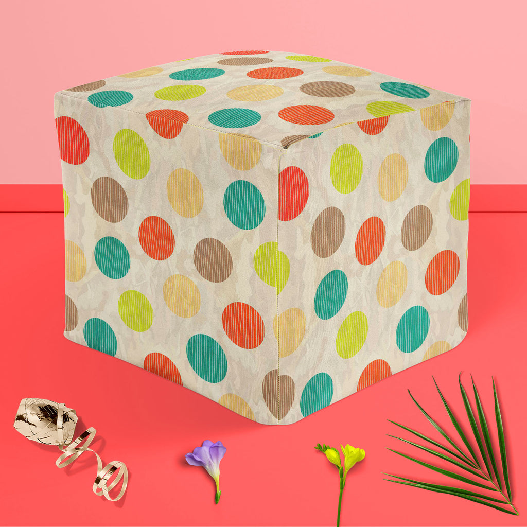 Retro Circles Footstool Footrest Puffy Pouffe Ottoman Bean Bag | Canvas Fabric-Footstools-FST_CB_BN-IC 5007382 IC 5007382, Abstract Expressionism, Abstracts, Ancient, Art and Paintings, Black and White, Circle, Decorative, Digital, Digital Art, Fashion, Geometric, Geometric Abstraction, Graphic, Historical, Illustrations, Medieval, Modern Art, Patterns, Retro, Semi Abstract, Signs, Signs and Symbols, Vintage, White, circles, footstool, footrest, puffy, pouffe, ottoman, bean, bag, canvas, fabric, background,