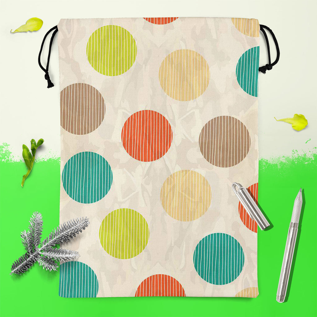 Retro Circles Reusable Sack Bag | Bag for Gym, Storage, Vegetable & Travel-Drawstring Sack Bags-SCK_FB_DS-IC 5007382 IC 5007382, Abstract Expressionism, Abstracts, Ancient, Art and Paintings, Black and White, Circle, Decorative, Digital, Digital Art, Fashion, Geometric, Geometric Abstraction, Graphic, Historical, Illustrations, Medieval, Modern Art, Patterns, Retro, Semi Abstract, Signs, Signs and Symbols, Vintage, White, circles, reusable, sack, bag, for, gym, storage, vegetable, travel, background, abstra