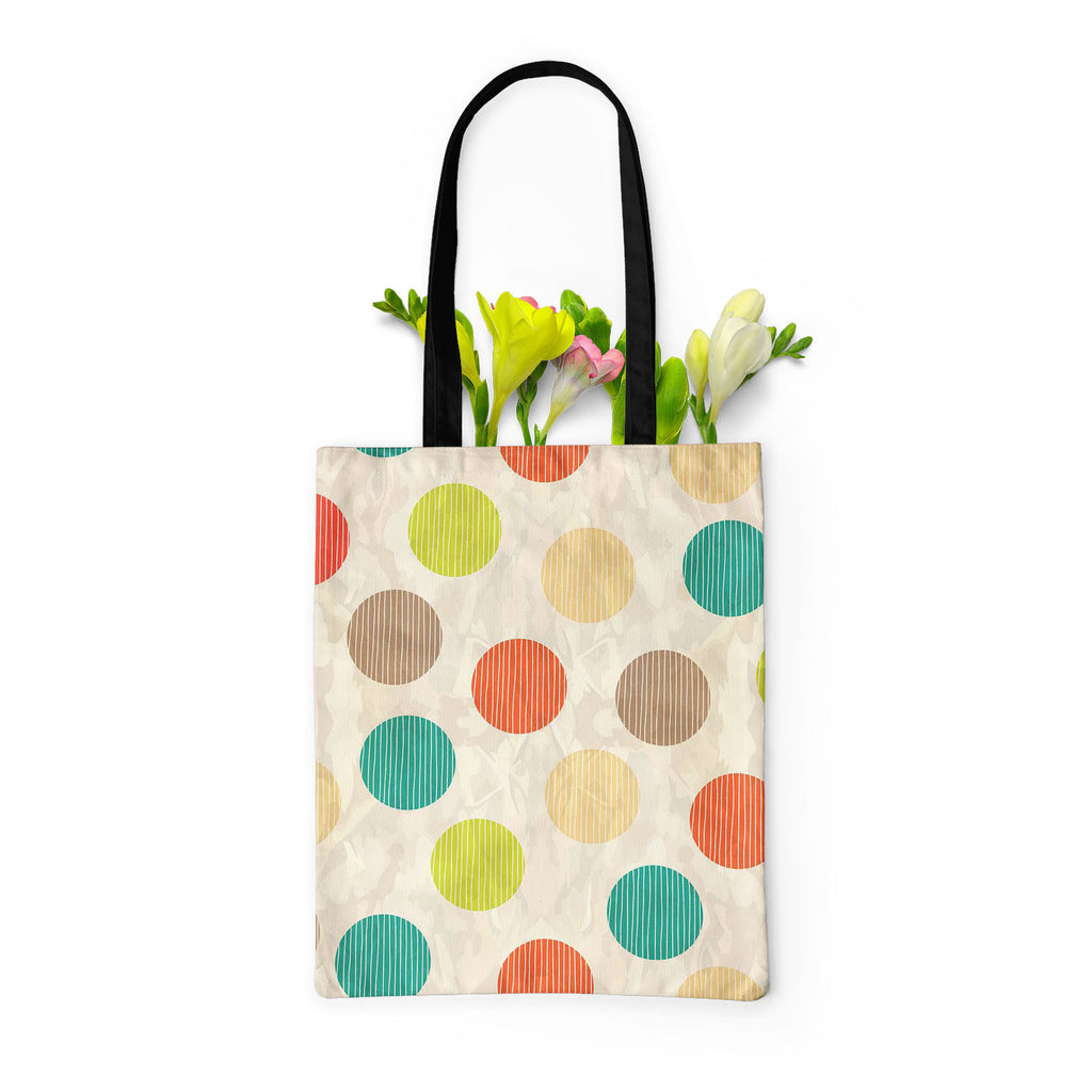 Retro Circles Tote Bag Shoulder Purse | Multipurpose-Tote Bags Basic-TOT_FB_BS-IC 5007382 IC 5007382, Abstract Expressionism, Abstracts, Ancient, Art and Paintings, Black and White, Circle, Decorative, Digital, Digital Art, Fashion, Geometric, Geometric Abstraction, Graphic, Historical, Illustrations, Medieval, Modern Art, Patterns, Retro, Semi Abstract, Signs, Signs and Symbols, Vintage, White, circles, tote, bag, shoulder, purse, multipurpose, background, abstract, art, backdrop, beauty, colorful, decor, 