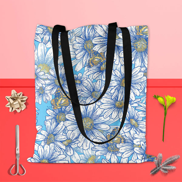 Daisies Tote Bag Shoulder Purse | Multipurpose-Tote Bags Basic-TOT_FB_BS-IC 5007383 IC 5007383, Abstract Expressionism, Abstracts, Ancient, Art and Paintings, Black and White, Botanical, Digital, Digital Art, Floral, Flowers, Graphic, Historical, Illustrations, Medieval, Modern Art, Nature, Patterns, Scenic, Seasons, Semi Abstract, Signs, Signs and Symbols, Tropical, Vintage, White, daisies, tote, bag, shoulder, purse, cotton, canvas, fabric, multipurpose, abstract, art, background, beautiful, beauty, bloss
