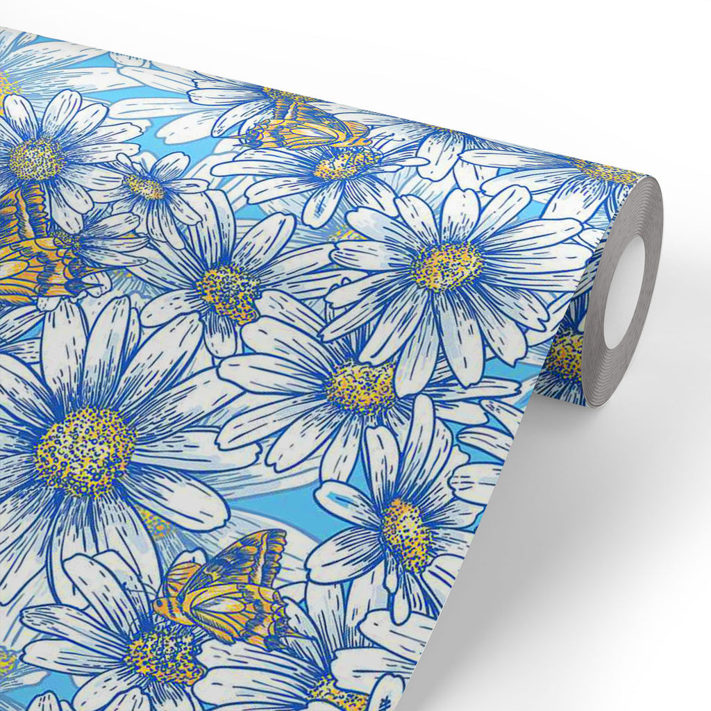 ArtzFolio Daisies Wallpaper Roll | Easy to Install-Wallpapers Peel & Stick-AZHOM19904182WAL_L-Image Code 5007383 Vishnu Image Folio Pvt Ltd, IC 5007383, ArtzFolio, Wallpapers Peel & Stick, Floral, Digital Art, daisies, wallpaper, roll, easy, to, install, abstract, vinyl, self, adhesive, brick, for, walls, living, room, drawing, large, size, children, sticker, bedroom, pitaara, box, bathroom, textured, big, office, reception, amazonbasics, decorative, home, waterproof, designer, small, kids, peel, stick, pvc