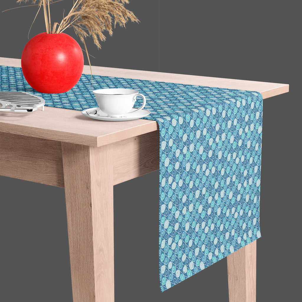 Retro Art D1 Table Runner-Table Runners-RUN_TB-IC 5007384 IC 5007384, Abstract Expressionism, Abstracts, Ancient, Art and Paintings, Books, Decorative, Digital, Digital Art, Dots, Fashion, Graphic, Hand Drawn, Historical, Illustrations, Medieval, Modern Art, Patterns, Retro, Semi Abstract, Signs, Signs and Symbols, Vintage, art, d1, table, runner, abstract, album, aquamarine, backdrop, background, blue, card, craft, decor, decoration, design, fabric, gift, hand, drawn, illustration, modern, old, fashioned, 