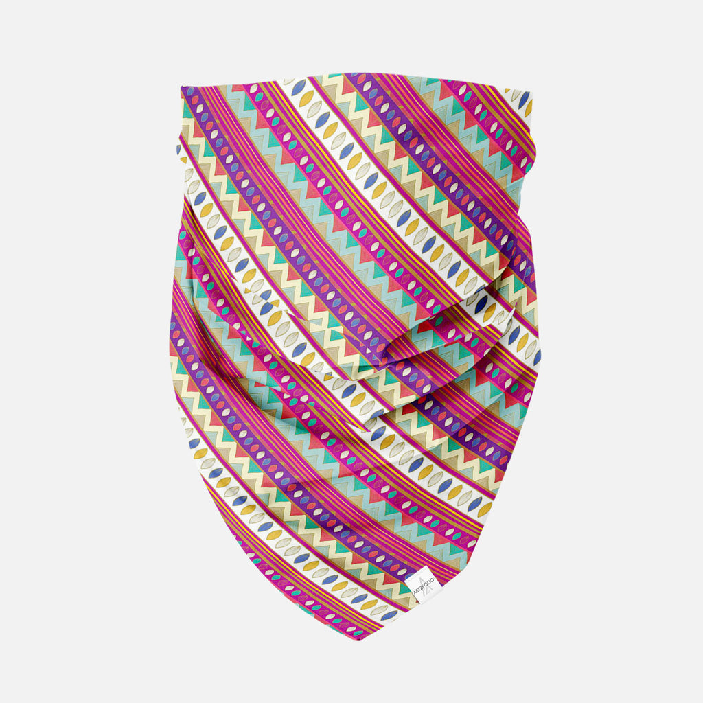Tribal Art Printed Bandana | Headband Headwear Wristband Balaclava | Unisex | Soft Poly Fabric-Bandanas-BND_FB_BS-IC 5007385 IC 5007385, Abstract Expressionism, Abstracts, Ancient, Black and White, Culture, Decorative, Drawing, Ethnic, Fantasy, Fashion, Folk Art, Geometric, Geometric Abstraction, Historical, Medieval, Mexican, Nature, Patterns, Scenic, Semi Abstract, Signs, Signs and Symbols, Traditional, Tribal, Vintage, White, World Culture, art, printed, bandana, headband, headwear, wristband, balaclava,