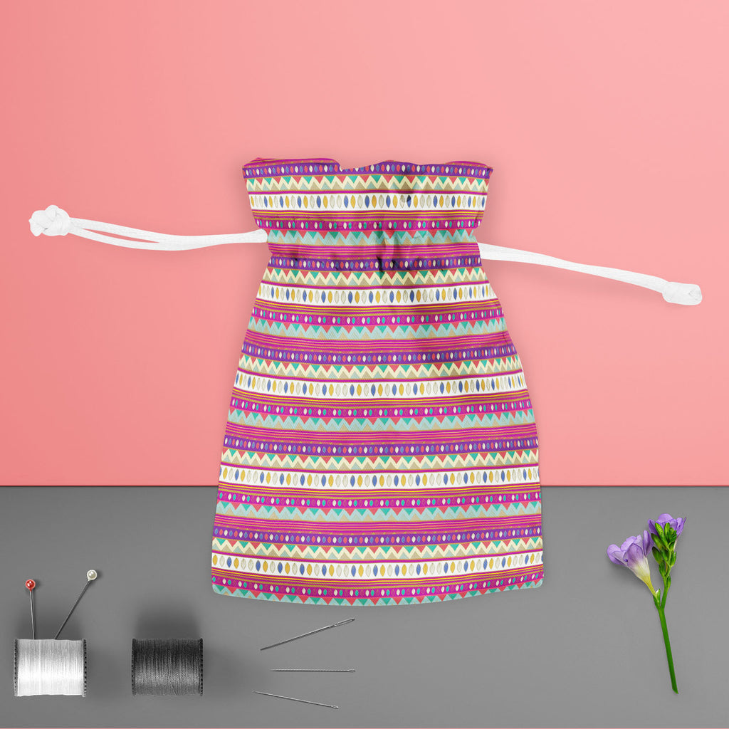 Tribal Art D2 Pouch Wrist Potli Bag | Bag for Weddings & Casual Parties-Drawstring Pouches-PCH_FB_DS-IC 5007385 IC 5007385, Abstract Expressionism, Abstracts, Ancient, Black and White, Culture, Decorative, Drawing, Ethnic, Fantasy, Fashion, Folk Art, Geometric, Geometric Abstraction, Historical, Medieval, Mexican, Nature, Patterns, Scenic, Semi Abstract, Signs, Signs and Symbols, Traditional, Tribal, Vintage, White, World Culture, art, d2, pouch, wrist, potli, bag, for, weddings, casual, parties, abstract, 