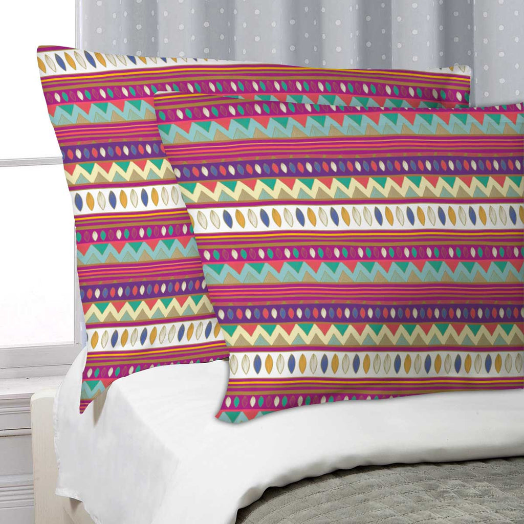 ArtzFolio Tribal Art D2 Pillow Cover Case-Pillow Cases-AZHFR20125478PIL_CV_L-Image Code 5007385 Vishnu Image Folio Pvt Ltd, IC 5007385, ArtzFolio, Pillow Cases, Abstract, Traditional, Digital Art, tribal, art, d2, pillow, cover, case, seamless, background, pattern, pillow cover, pillow case cover, linen pillow cover, printed pillow cover, pillow for bedroom, living room pillow covers, standard pillow case covers, pitaara box, throw pillow cover, 2 pcs satin pillow cover set, pillow covers 27x18, decorative 