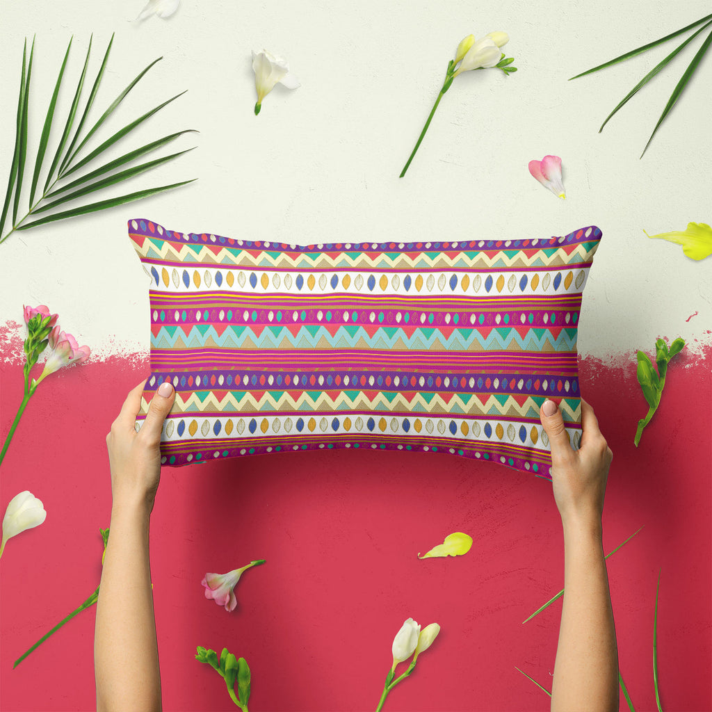 Tribal Art D2 Pillow Cover Case-Pillow Cases-PIL_CV-IC 5007385 IC 5007385, Abstract Expressionism, Abstracts, Ancient, Black and White, Culture, Decorative, Drawing, Ethnic, Fantasy, Fashion, Folk Art, Geometric, Geometric Abstraction, Historical, Medieval, Mexican, Nature, Patterns, Scenic, Semi Abstract, Signs, Signs and Symbols, Traditional, Tribal, Vintage, White, World Culture, art, d2, pillow, cover, case, abstract, abstraction, artistic, backdrop, background, blue, border, bright, creative, decor, de