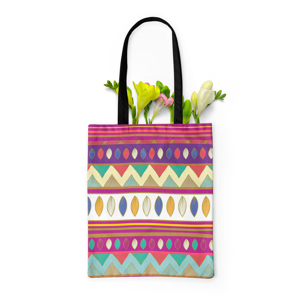 Tribal Art D2 Tote Bag Shoulder Purse | Multipurpose-Tote Bags Basic-TOT_FB_BS-IC 5007385 IC 5007385, Abstract Expressionism, Abstracts, Ancient, Black and White, Culture, Decorative, Drawing, Ethnic, Fantasy, Fashion, Folk Art, Geometric, Geometric Abstraction, Historical, Medieval, Mexican, Nature, Patterns, Scenic, Semi Abstract, Signs, Signs and Symbols, Traditional, Tribal, Vintage, White, World Culture, art, d2, tote, bag, shoulder, purse, multipurpose, abstract, abstraction, artistic, backdrop, backg