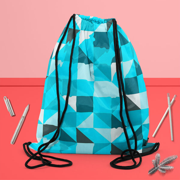 Blue Triangle Backpack for Students | College & Travel Bag-Backpacks-BPK_FB_DS-IC 5007387 IC 5007387, Abstract Expressionism, Abstracts, Art and Paintings, Decorative, Diamond, Digital, Digital Art, Geometric, Geometric Abstraction, Graphic, Grid Art, Illustrations, Modern Art, Patterns, Semi Abstract, Signs, Signs and Symbols, Symbols, Triangles, blue, triangle, canvas, backpack, for, students, college, travel, bag, abstract, art, backdrop, background, beautiful, block, bright, classic, color, cover, creat