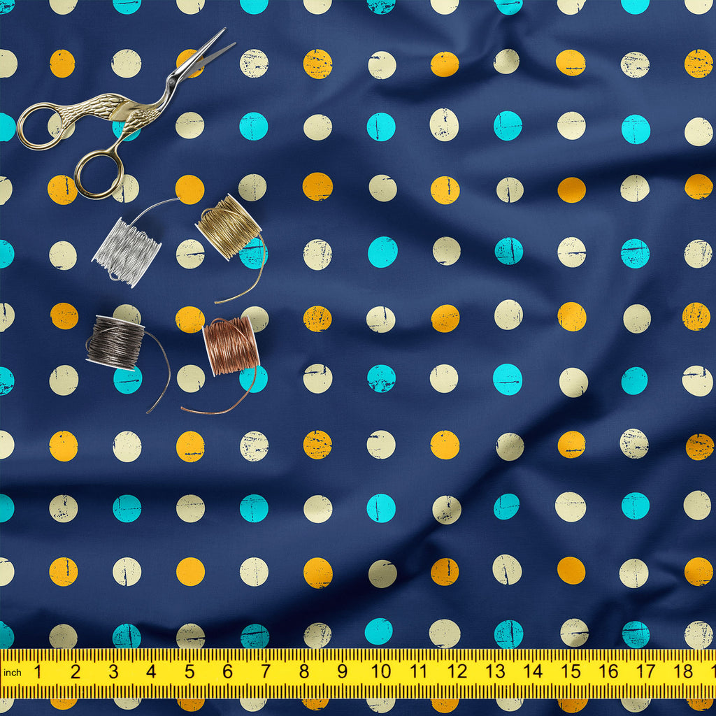 Polka Pattern Upholstery Fabric by Metre | For Sofa, Curtains, Cushions, Furnishing, Craft, Dress Material-Upholstery Fabrics-FAB_RW-IC 5007388 IC 5007388, Abstract Expressionism, Abstracts, Ancient, Black and White, Circle, Decorative, Digital, Digital Art, Dots, Fashion, Graphic, Historical, Illustrations, Medieval, Modern Art, Nautical, Patterns, Retro, Semi Abstract, Signs, Signs and Symbols, Vintage, White, polka, pattern, upholstery, fabric, by, metre, for, sofa, curtains, cushions, furnishing, craft,