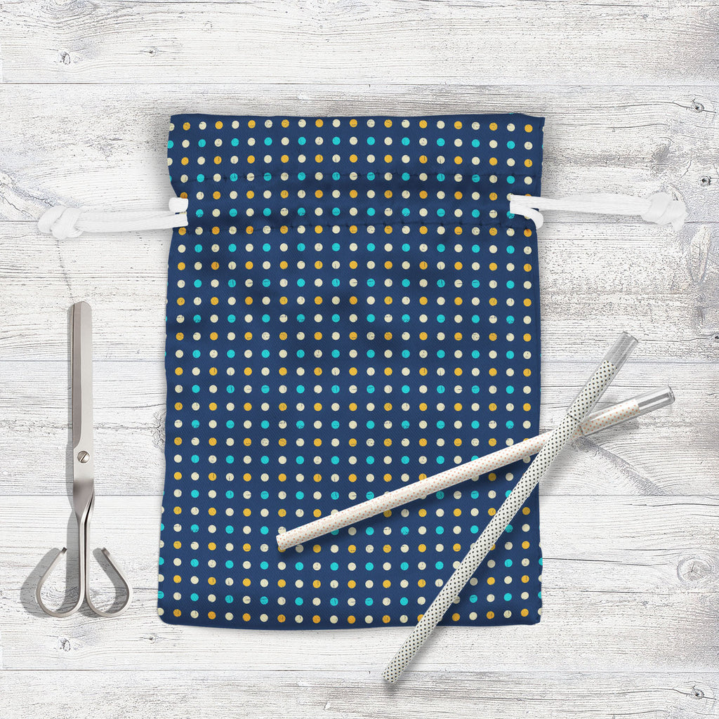Polka Pattern Pouch Wrist Potli Bag | Bag for Weddings & Casual Parties-Drawstring Pouches-PCH_FB_DS-IC 5007388 IC 5007388, Abstract Expressionism, Abstracts, Ancient, Black and White, Circle, Decorative, Digital, Digital Art, Dots, Fashion, Graphic, Historical, Illustrations, Medieval, Modern Art, Nautical, Patterns, Retro, Semi Abstract, Signs, Signs and Symbols, Vintage, White, polka, pattern, pouch, wrist, potli, bag, for, weddings, casual, parties, abstract, background, blue, card, color, decor, decora