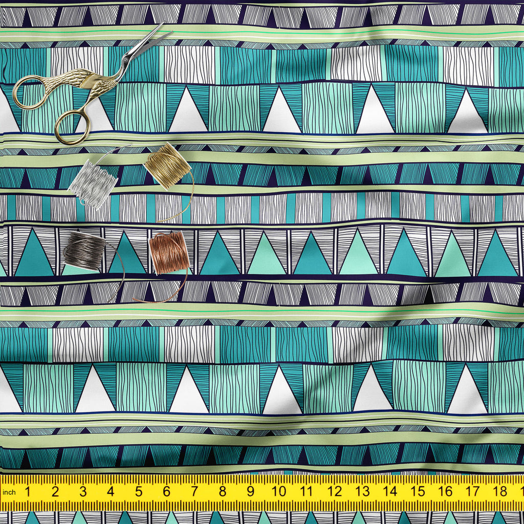 Tribal Art D4 Upholstery Fabric by Metre | For Sofa, Curtains, Cushions, Furnishing, Craft, Dress Material-Upholstery Fabrics-FAB_RW-IC 5007389 IC 5007389, Abstract Expressionism, Abstracts, Ancient, Black and White, Culture, Decorative, Drawing, Ethnic, Fantasy, Fashion, Folk Art, Geometric, Geometric Abstraction, Historical, Medieval, Patterns, Semi Abstract, Signs, Signs and Symbols, Stripes, Traditional, Triangles, Tribal, Vintage, White, World Culture, art, d4, upholstery, fabric, by, metre, for, sofa,