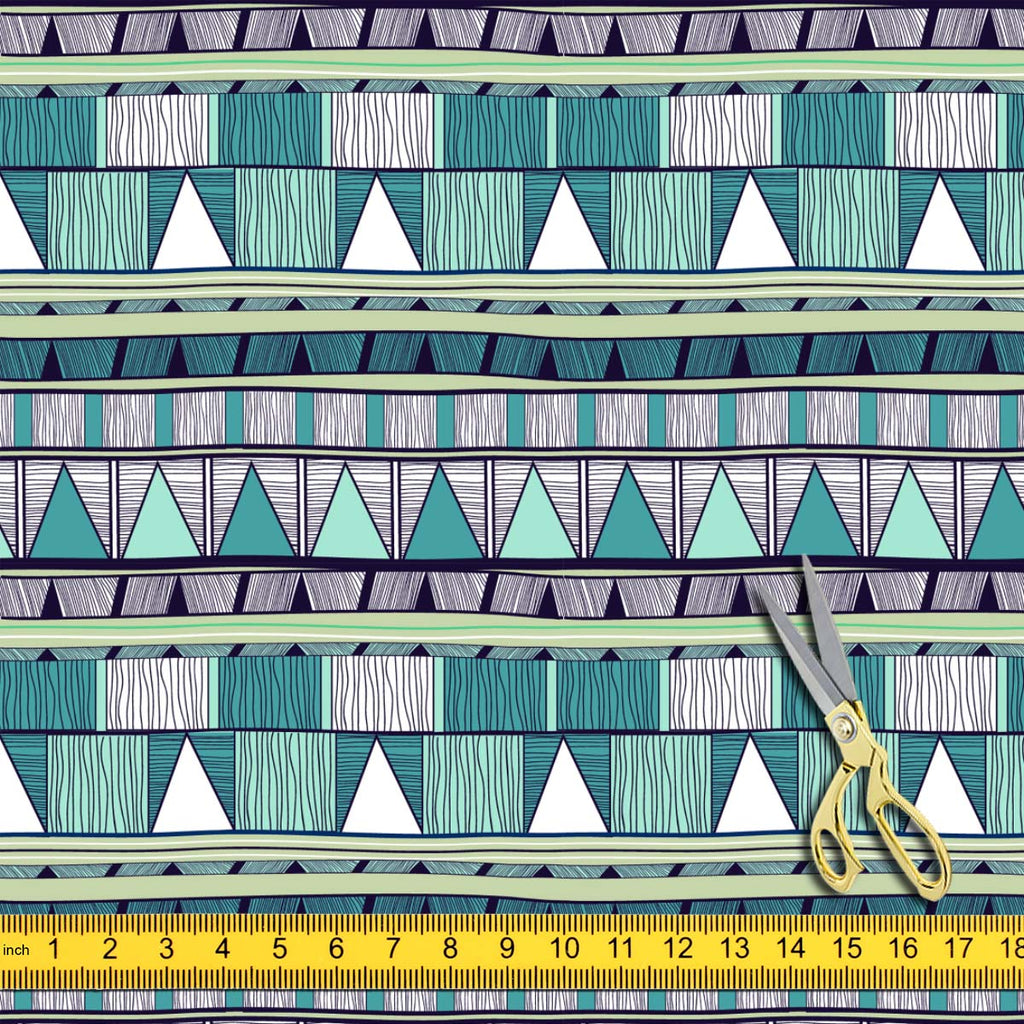 Tribal Art Upholstery Fabric by Metre | For Sofa, Curtains, Cushions, Furnishing, Craft, Dress Material-Upholstery Fabrics-FAB_RW-IC 5007389 IC 5007389, Abstract Expressionism, Abstracts, Ancient, Black and White, Culture, Decorative, Drawing, Ethnic, Fantasy, Fashion, Folk Art, Geometric, Geometric Abstraction, Historical, Medieval, Patterns, Semi Abstract, Signs, Signs and Symbols, Stripes, Traditional, Triangles, Tribal, Vintage, White, World Culture, art, upholstery, fabric, by, metre, for, sofa, curtai