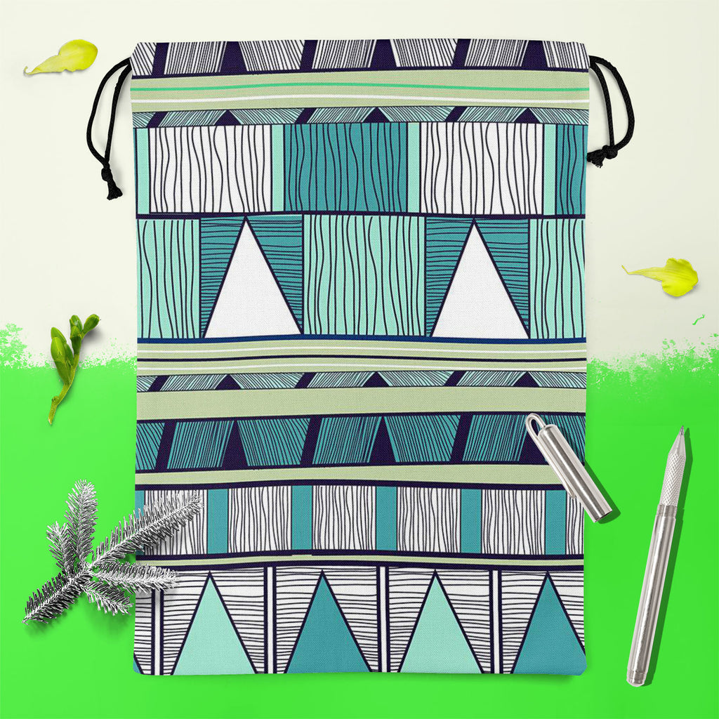 Tribal Art D4 Reusable Sack Bag | Bag for Gym, Storage, Vegetable & Travel-Drawstring Sack Bags-SCK_FB_DS-IC 5007389 IC 5007389, Abstract Expressionism, Abstracts, Ancient, Black and White, Culture, Decorative, Drawing, Ethnic, Fantasy, Fashion, Folk Art, Geometric, Geometric Abstraction, Historical, Medieval, Patterns, Semi Abstract, Signs, Signs and Symbols, Stripes, Traditional, Triangles, Tribal, Vintage, White, World Culture, art, d4, reusable, sack, bag, for, gym, storage, vegetable, travel, abstract,