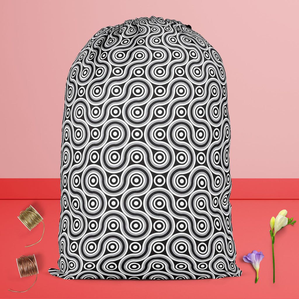 Infinite Line Reusable Sack Bag | Bag for Gym, Storage, Vegetable & Travel-Drawstring Sack Bags-SCK_FB_DS-IC 5007391 IC 5007391, Abstract Expressionism, Abstracts, Black, Black and White, Geometric, Geometric Abstraction, Illustrations, Patterns, Semi Abstract, Signs, Signs and Symbols, White, infinite, line, reusable, sack, bag, for, gym, storage, vegetable, travel, background, pattern, abstract, infinity, backgrounds, band, coil, convoluted, decor, decoration, design, element, frame, kink, loop, meander, 