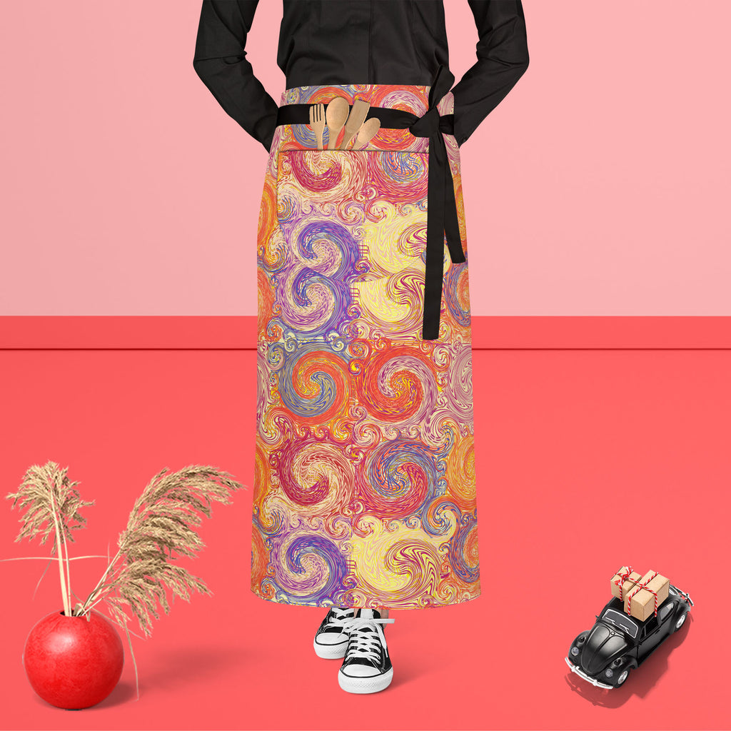 Grunge Swirls Apron | Adjustable, Free Size & Waist Tiebacks-Aprons Waist to Feet-APR_WS_FT-IC 5007392 IC 5007392, Abstract Expressionism, Abstracts, Ancient, Art and Paintings, Decorative, Drawing, Grid Art, Historical, Illustrations, Medieval, Nature, Patterns, Scenic, Semi Abstract, Signs, Signs and Symbols, Stripes, Vintage, grunge, swirls, apron, adjustable, free, size, waist, tiebacks, abstract, background, seamless, pattern, art, backdrop, blue, cloth, color, colorful, curve, decor, decoration, desig