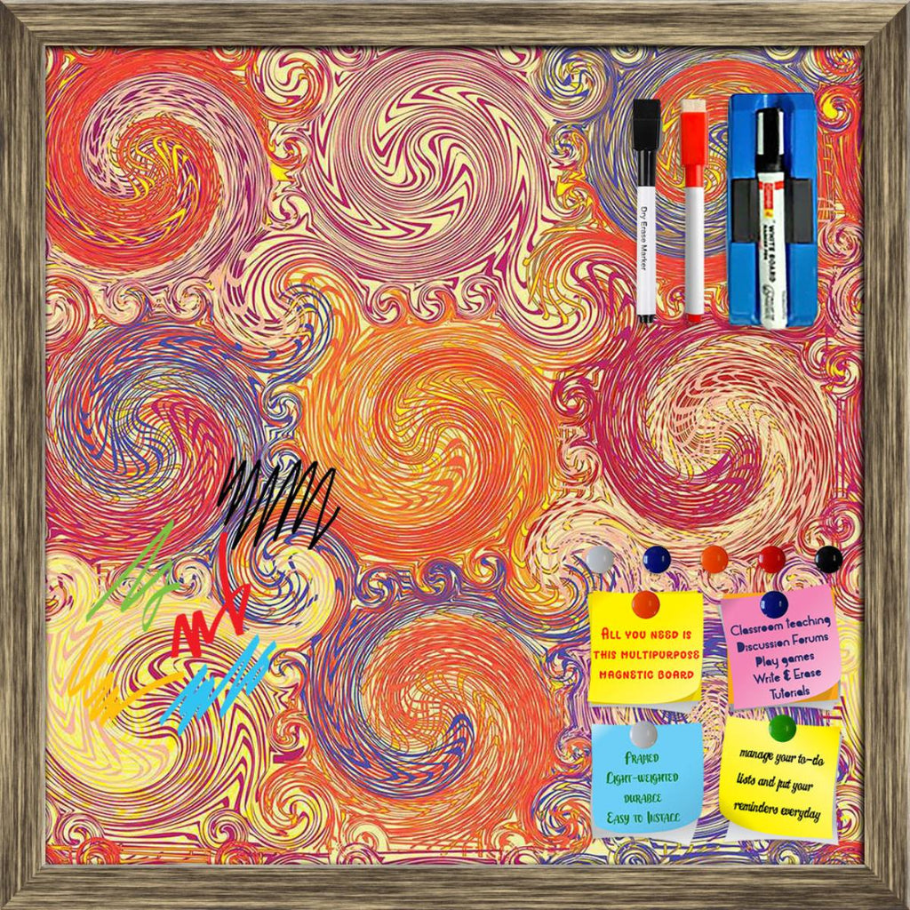 Grunge Swirls Framed Magnetic Dry Erase Board | Combo with Magnet Buttons & Markers-Magnetic Boards Framed-MGB_FR-IC 5007392 IC 5007392, Abstract Expressionism, Abstracts, Ancient, Art and Paintings, Decorative, Drawing, Grid Art, Historical, Illustrations, Medieval, Nature, Patterns, Scenic, Semi Abstract, Signs, Signs and Symbols, Stripes, Vintage, grunge, swirls, framed, magnetic, dry, erase, board, printed, whiteboard, with, 4, magnets, 2, markers, 1, duster, abstract, background, seamless, pattern, art