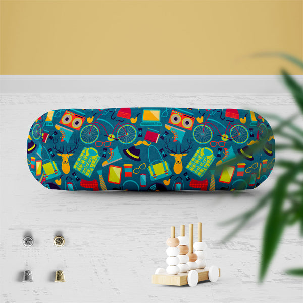 Hipster Bolster Cover Booster Cases | Concealed Zipper Opening-Bolster Covers-BOL_CV_ZP-IC 5007393 IC 5007393, Ancient, Bikes, Culture, Ethnic, Fashion, Hipster, Historical, Icons, Medieval, Modern Art, Patterns, Retro, Traditional, Tribal, Urban, Vintage, World Culture, bolster, cover, booster, cases, zipper, opening, poly, cotton, fabric, pattern, artwork, audio, cassette, backdrop, bag, bike, bow, tie, camera, deer, disco, funky, glasses, hat, headphones, style, icon, laptop, lomo, modern, moleskine, mus