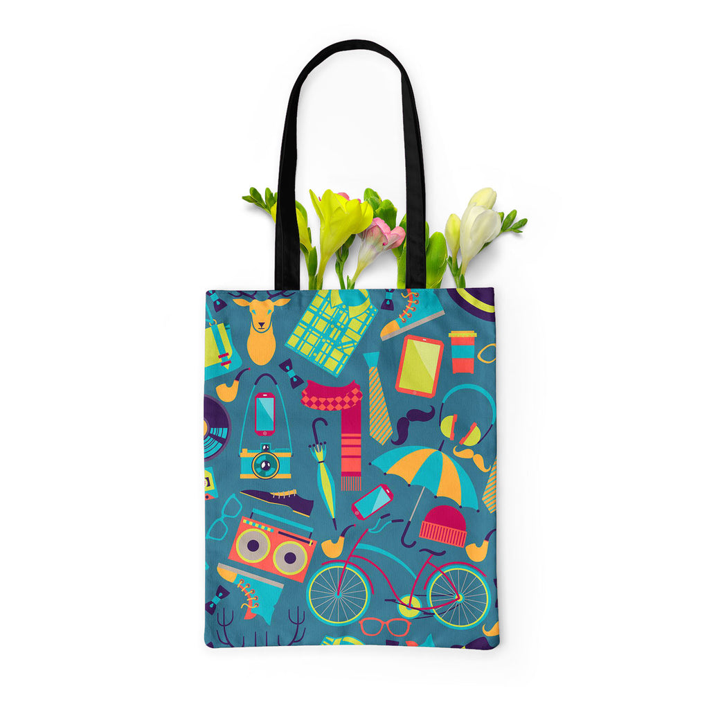 Hipster Tote Bag Shoulder Purse | Multipurpose-Tote Bags Basic-TOT_FB_BS-IC 5007393 IC 5007393, Ancient, Bikes, Culture, Ethnic, Fashion, Hipster, Historical, Icons, Medieval, Modern Art, Patterns, Retro, Traditional, Tribal, Urban, Vintage, World Culture, tote, bag, shoulder, purse, multipurpose, pattern, artwork, audio, cassette, backdrop, bike, bow, tie, camera, deer, disco, fabric, funky, glasses, hat, headphones, style, icon, laptop, lomo, modern, moleskine, mustache, ornament, paper, photo, record, ri