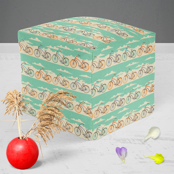 Retro Design Footstool Footrest Puffy Pouffe Ottoman Bean Bag | Canvas Fabric-Footstools-FST_CB_BN-IC 5007394 IC 5007394, Abstract Expressionism, Abstracts, Ancient, Automobiles, Bikes, Fashion, Historical, Hobbies, Medieval, Patterns, Retro, Semi Abstract, Signs, Signs and Symbols, Sports, Transportation, Travel, Urban, Vehicles, Vintage, design, puffy, pouffe, ottoman, footstool, footrest, bean, bag, canvas, fabric, abstract, activity, air, backdrop, background, banner, bicycle, bike, classic, clouds, cov