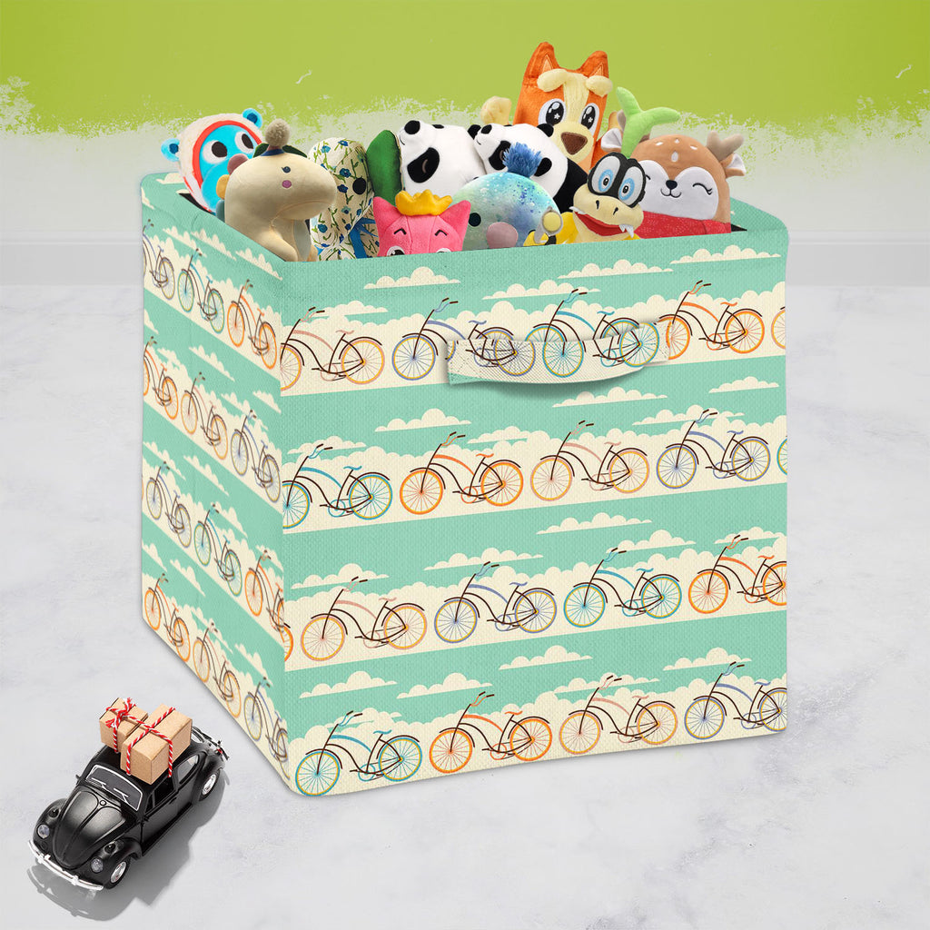 Retro Design Foldable Open Storage Bin | Organizer Box, Toy Basket, Shelf Box, Laundry Bag | Canvas Fabric-Storage Bins-STR_BI_CB-IC 5007394 IC 5007394, Abstract Expressionism, Abstracts, Ancient, Automobiles, Bikes, Fashion, Historical, Hobbies, Medieval, Patterns, Retro, Semi Abstract, Signs, Signs and Symbols, Sports, Transportation, Travel, Urban, Vehicles, Vintage, design, foldable, open, storage, bin, organizer, box, toy, basket, shelf, laundry, bag, canvas, fabric, abstract, activity, air, backdrop, 