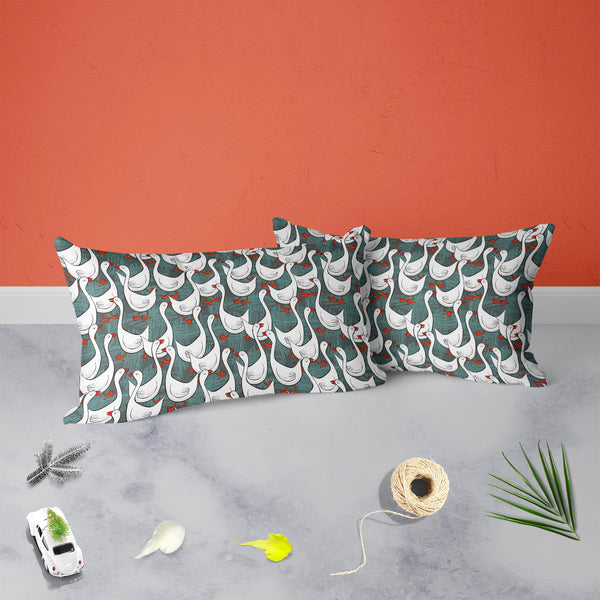 White Gooses Pillow Cover Case-Pillow Cases-PIL_CV-IC 5007395 IC 5007395, Abstract Expressionism, Abstracts, Animals, Animated Cartoons, Art and Paintings, Birds, Black and White, Caricature, Cartoons, Culture, Digital, Digital Art, Drawing, Ethnic, Graphic, Illustrations, Patterns, Seasons, Semi Abstract, Traditional, Tribal, White, World Culture, gooses, pillow, cover, cases, for, bedroom, living, room, poly, cotton, fabric, pattern, goose, geese, animal, abstract, art, backdrop, background, bird, border,