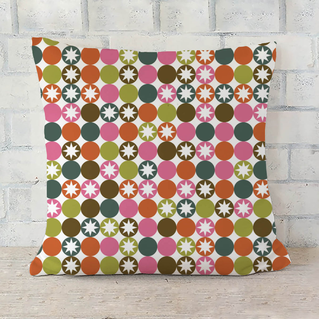 ArtzFolio Stars & Circles Cushion Cover Throw Pillow-Cushion Covers-AZHFR21238478CUS_CV_L-Image Code 5007396 Vishnu Image Folio Pvt Ltd, IC 5007396, ArtzFolio, Cushion Covers, Abstract, Digital Art, stars, circles, cushion, cover, throw, pillow, retro, seamless, pattern, sofa throws, single throw pillow, zippered throw pillow cover, satin pillow cover, throw pillow, cushion cover only, cushion cover, pillow cover for sofa, pitaara box, throw cushion, kids cushion cover, square cushion cover, throw pillow ca