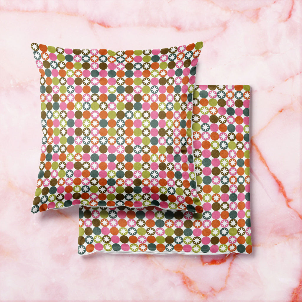 Stars & Circles Cushion Cover Throw Pillow-Cushion Covers-CUS_CV-IC 5007396 IC 5007396, Abstract Expressionism, Abstracts, Ancient, Art and Paintings, Circle, Decorative, Digital, Digital Art, Drawing, Fashion, Graphic, Historical, Illustrations, Medieval, Modern Art, Patterns, Retro, Semi Abstract, Signs, Signs and Symbols, Symbols, Vintage, stars, circles, cushion, cover, throw, pillow, abstract, art, backdrop, background, beauty, blue, color, colorful, creative, cute, decoration, design, elegance, elemen