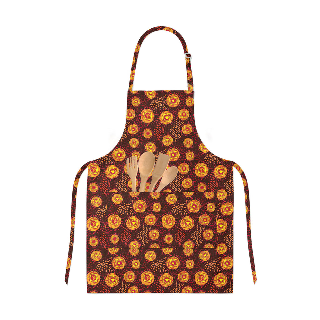 Psychedelic Art Apron | Adjustable, Free Size & Waist Tiebacks-Aprons Neck to Knee-APR_NK_KN-IC 5007399 IC 5007399, Abstract Expressionism, Abstracts, Ancient, Art and Paintings, Black and White, Botanical, Circle, Digital, Digital Art, Dots, Drawing, Fashion, Floral, Flowers, Graphic, Hearts, Historical, Illustrations, Love, Medieval, Nature, Patterns, Retro, Romance, Semi Abstract, Signs, Signs and Symbols, Vintage, White, psychedelic, art, apron, adjustable, free, size, waist, tiebacks, abstract, backgro