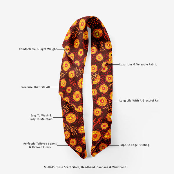 Psychedelic Art Printed Scarf | Neckwear Balaclava | Girls & Women | Soft Poly Fabric-Scarfs Basic-SCF_FB_BS-IC 5007399 IC 5007399, Abstract Expressionism, Abstracts, Ancient, Art and Paintings, Black and White, Botanical, Circle, Digital, Digital Art, Dots, Drawing, Fashion, Floral, Flowers, Graphic, Hearts, Historical, Illustrations, Love, Medieval, Nature, Patterns, Retro, Romance, Semi Abstract, Signs, Signs and Symbols, Vintage, White, psychedelic, art, printed, scarf, neckwear, balaclava, girls, women