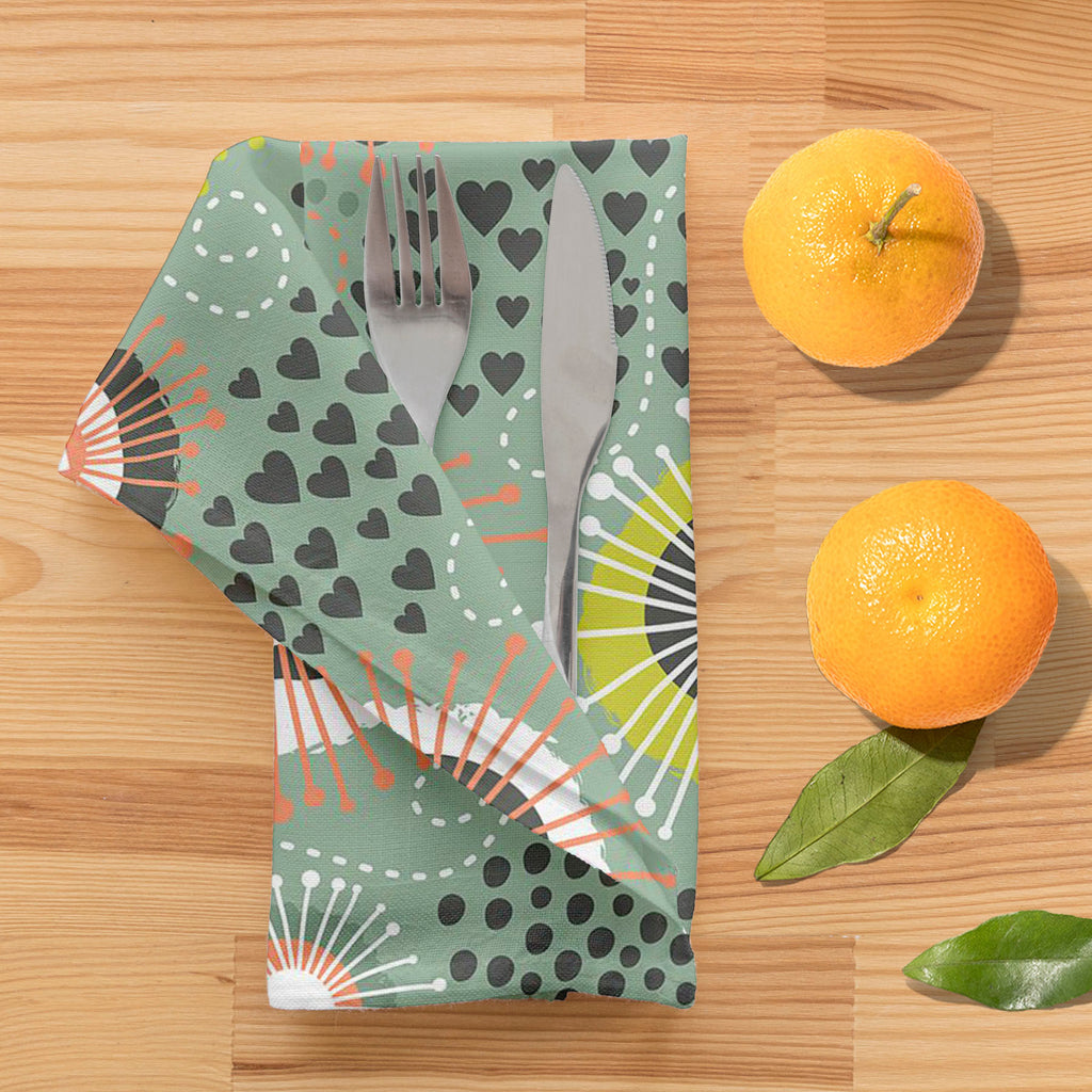 Psychedelic Art D2 Table Napkin-Table Napkins-NAP_TB-IC 5007400 IC 5007400, Abstract Expressionism, Abstracts, Ancient, Art and Paintings, Black and White, Botanical, Circle, Digital, Digital Art, Dots, Drawing, Fashion, Floral, Flowers, Graphic, Hearts, Historical, Illustrations, Love, Medieval, Nature, Patterns, Retro, Romance, Semi Abstract, Signs, Signs and Symbols, Vintage, White, psychedelic, art, d2, table, napkin, abstract, background, collection, crazy, curly, decoration, design, dot, element, elli